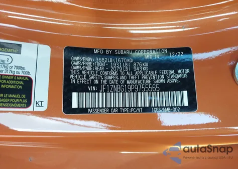 2023 Toyota Gr86 10Th Anniversary Special Edition from USA, damaged, VIN JF1ZNBG19P9755565